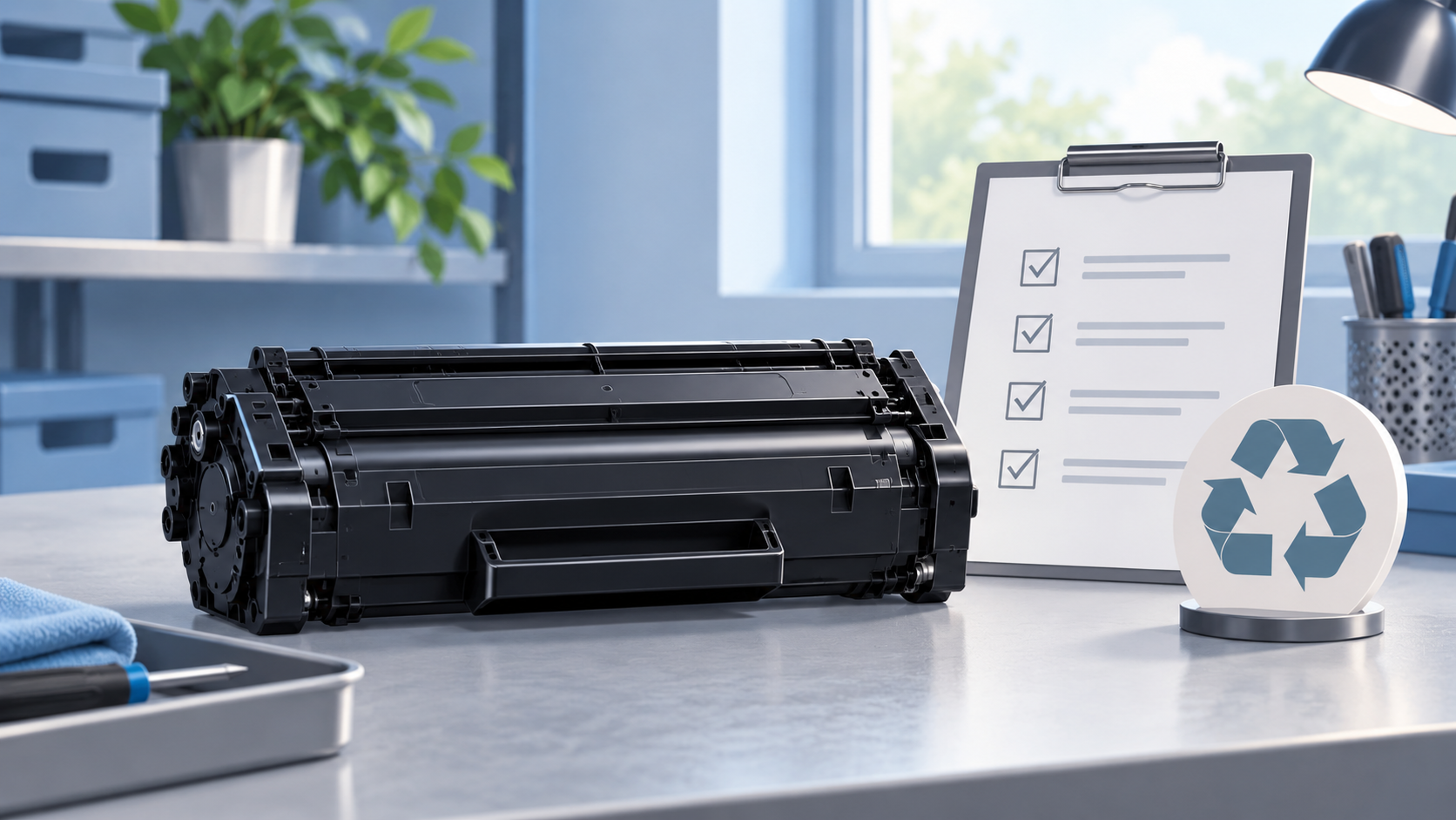 Label ETIRA et toner remanufacturé : ce qu’il indique et ce qu’il faut vérifier
