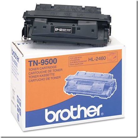 Comment recharger une cartouche toner de marque Brother TN9500