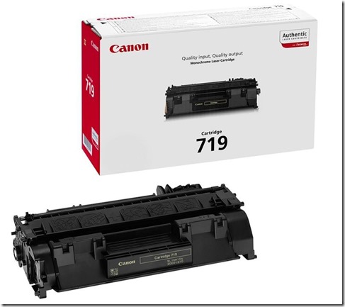 Comment recharger une cartouche toner de type Canon 719 3479B002 / 3479B002AA