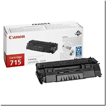 Comment bien recharger une cartouche toner Canon 715 / 1975B002AA