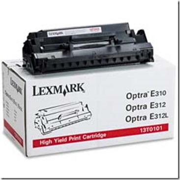 Comment bien recharger une cartouche Lexmark 13T0101 type E310