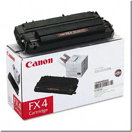 Comment recharger une cartouche Canon toner 1558A003 type FX4