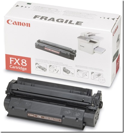 Comment recharger une cartouche toner Canon FX8