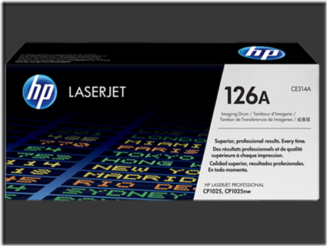 Comment changer une cartouche laser de type HP 126A