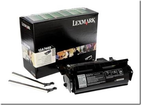 Comment recharger une cartouche toner de type Lexmark T630