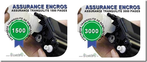 L’assurance tranquillité de remplacement Encros : pour continuer à imprimer facilement