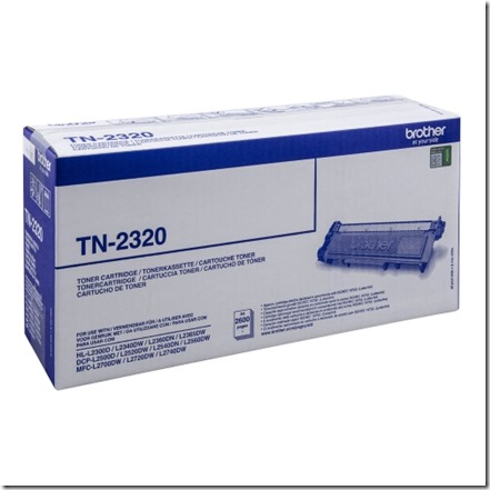 Comment recharger une cartouche laser Brother TN2320