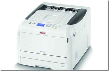 La nouvelle imprimante au toner blanc de OKI